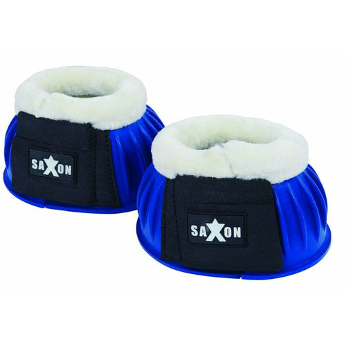 Saxon Fleece Trim Rubber Bell Boots
