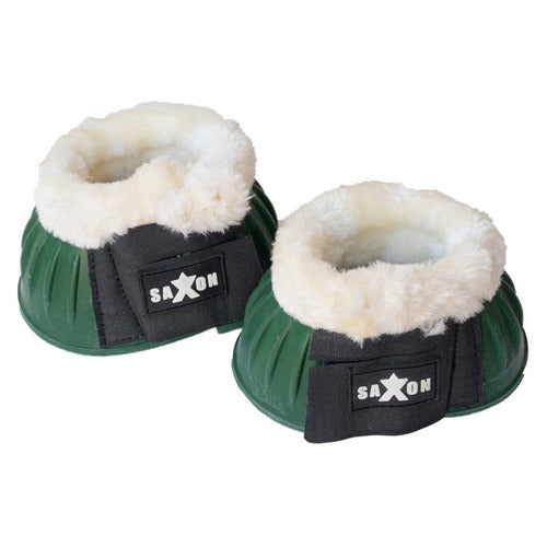 Saxon Fleece Trim Rubber Bell Boots