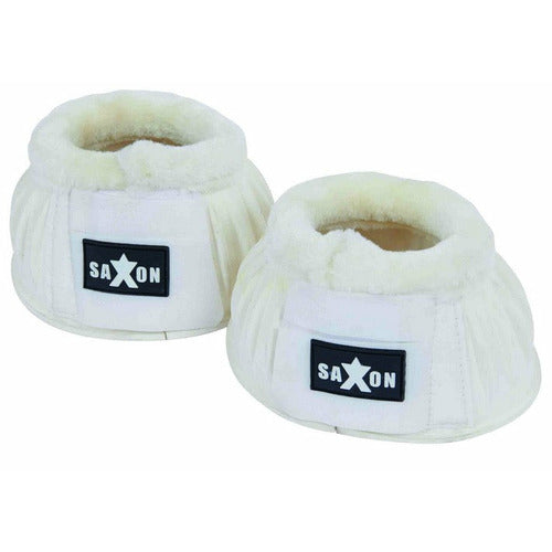 Saxon Fleece Trim Rubber Bell Boots