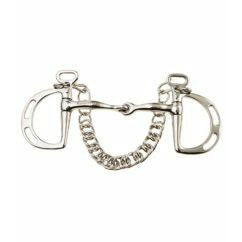 JP Korsteel Jointed Slotted Ring Kimberwicke Bit - CarouselHorseTack.com