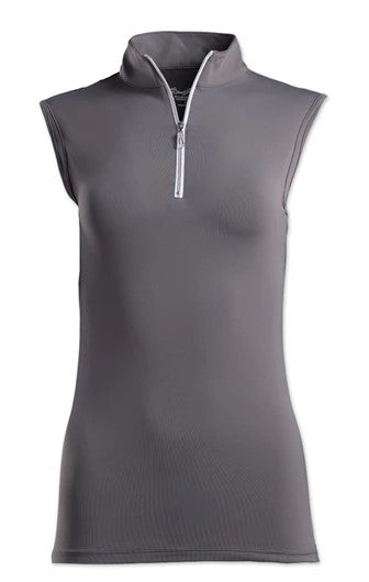 The Tailored Sportsman Ladies Sleeveless IceFil Ziptop Shirt
