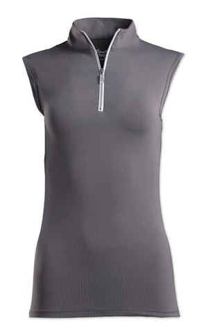 The Tailored Sportsman Ladies Sleeveless IceFil Ziptop Shirt