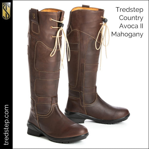 Tredstep Avoca II Country Boots - Mahogany SALE