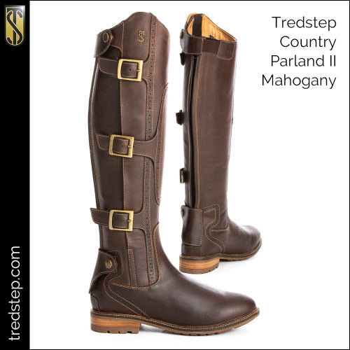 Tredstep Parkland II Country Boots - Mahogany SALE