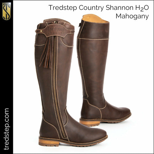 Tredstep Shannon H2O Country Boots- Mahogany SALE