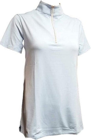 The Tailored Sportsman Ladies Short Sleeve IceFil Ziptop Shirt