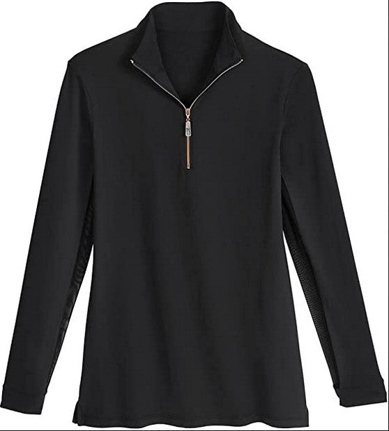 The Tailored Sportsman Ladies Long Sleeve IceFil Ziptop Shirt