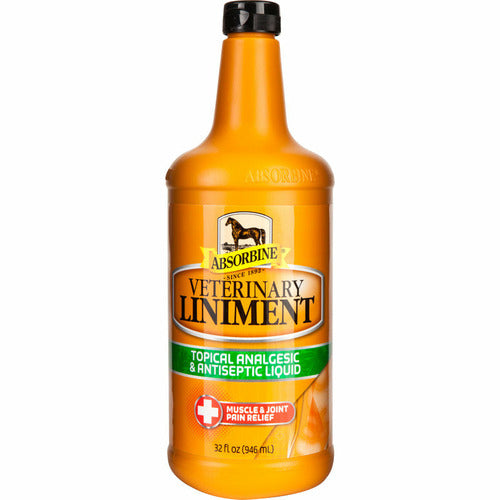 Absorbine Veterinary Liniment 32 oz - CarouselHorseTack.com