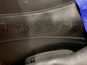 TEST RIDE/DEMO- Bates Artiste Dressage Saddle BLACK 17.5-18"