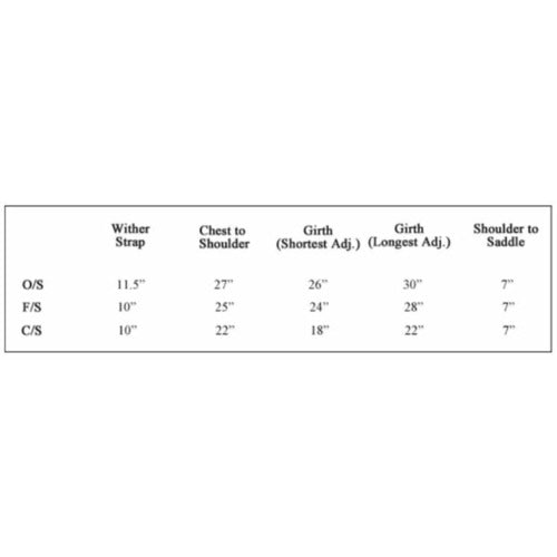 KL Select Red Barn Square Raised Breastplate-CLOSEOUT