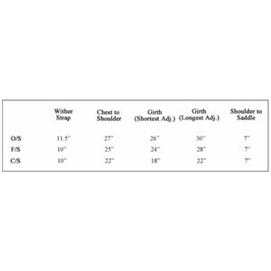 KL Select Red Barn Square Raised Breastplate-CLOSEOUT