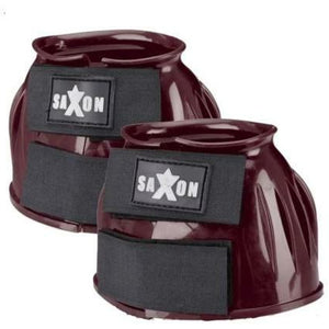 Saxon Double Tape PVC Ribbed Bell Boots CLOSEOUT - The Carousel Horse 