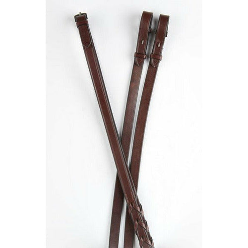 Collegiate Essential Plain Laced Reins