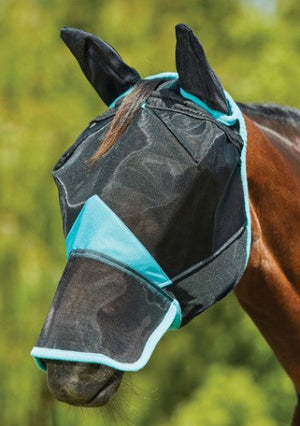 Weatherbeeta Comfitec Deluxe Fine Mesh Mask with Ears & Nose