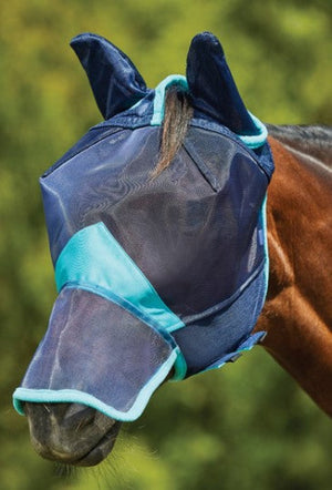 Weatherbeeta Comfitec Deluxe Fine Mesh Mask with Ears & Nose