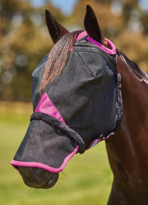 Weatherbeeta Comfitec Deluxe Durable Mesh Mask With Nose SALE