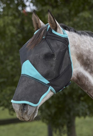 Weatherbeeta Comfitec Deluxe Fine Mesh Mask with Nose