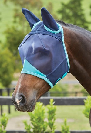 Weatherbeeta ComFiTec Fine Mesh Mask with Ears CLOSEOUT