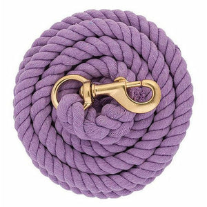 Weaver 10' Cotton Lead Rope with Solid Brass 225 Snap