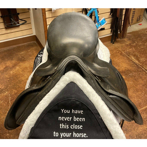 GENTLY USED- County Competitor Dressage Saddle 17in Black