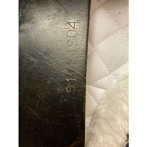 GENTLY USED- County Competitor Dressage Saddle 17in Black