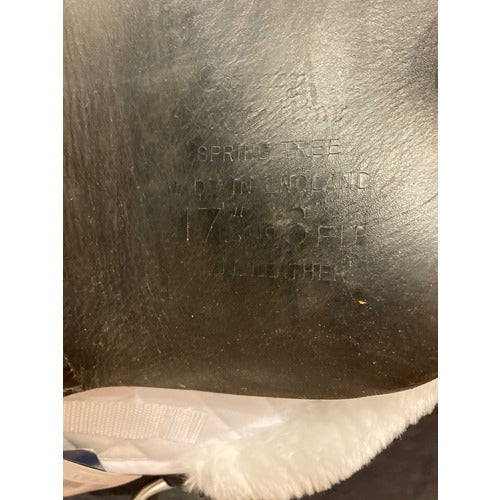 GENTLY USED- County Competitor Dressage Saddle 17in Black