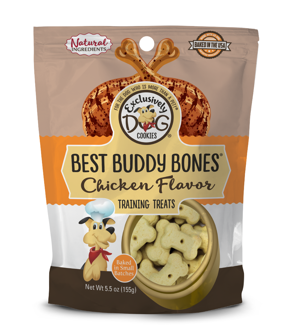 Exclusively Dog Best Buddy Bones - Chicken Flavor Dog Treat