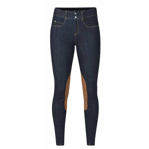 Kerrits Stretch Denim Knee Patch Breech CLOSEOUT