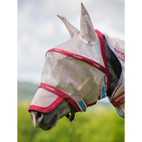 Horseware Rambo Plus Fly Mask CLOSEOUT - The Carousel Horse 
