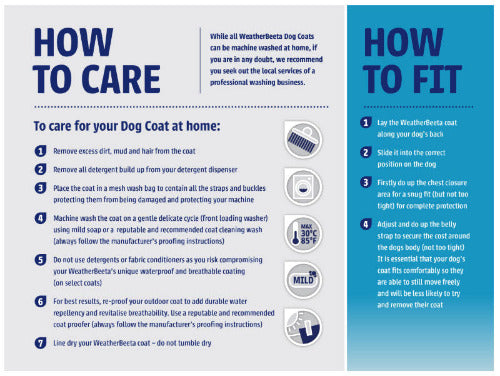 WeatherBeeta 1200D Therapy-Tec Dog Coat FREE GIFT - CLOSEOUT
