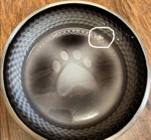 Weatherbeeta Non-Slip Stainless Steel Shaded Dog Bowl- NEW WITH DEFECT