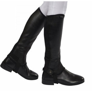 Saxon Adults Equileather Half Chaps