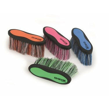 Shires EZI-GROOM Grip Long Bristle Dandy Brush