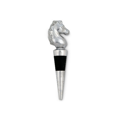 Arthur Court Equestrian Bottle Stopper- Horse Head