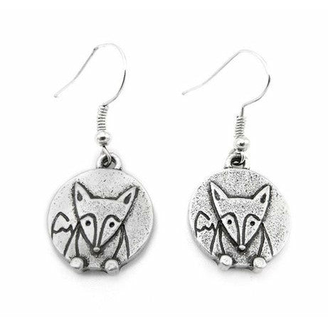 Lilo Collections Silver & Silver Plated Earrings