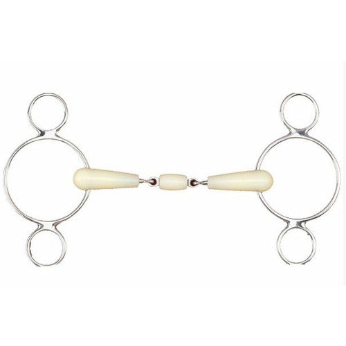 Happy Mouth 2-Ring Double Jointed Gag Bit