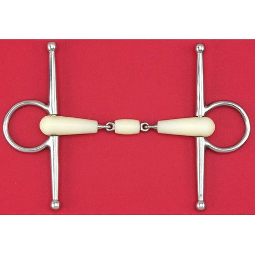 Happy Mouth Double Jointed Roller Mouth Full Cheek Bit