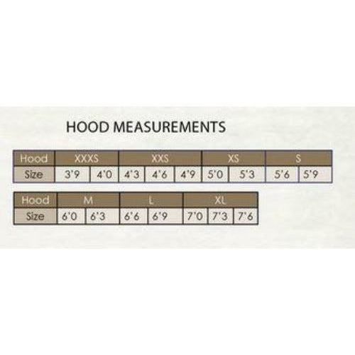 Horseware Amigo Insulator Stable Blanket Hood - Medium 150G CLOSEOUT