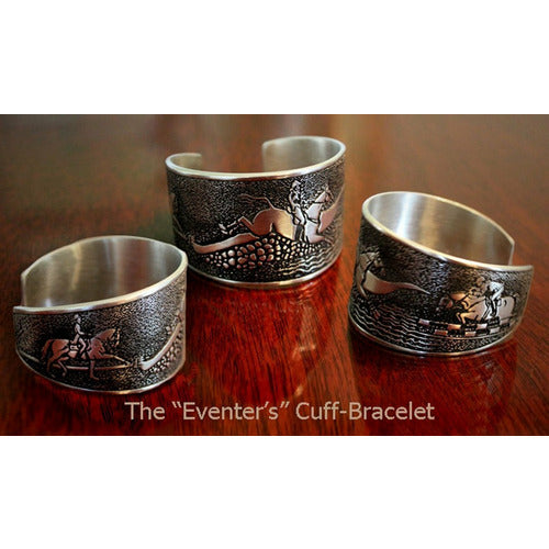 Horse Lady Gifts Silver Cuff Bracelet