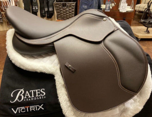TEST RIDE/DEMO- Wintec 500 Jump Saddle BROWN FLOCK 17 - The