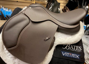 TEST RIDE/DEMO- Wintec 500 Jump Saddle BROWN FLOCK 17