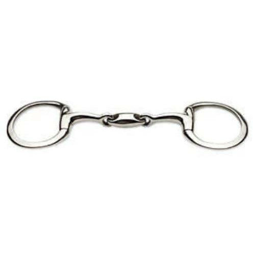 JP Korsteel Oval Mouth Eggbutt - CarouselHorseTack.com