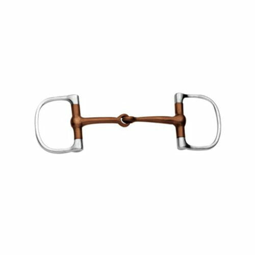 Korsteel Copper Mouth Dee Snaffle - CarouselHorseTack.com