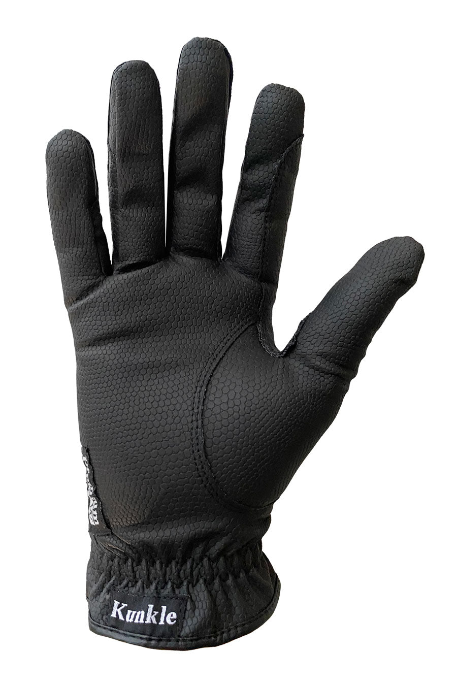 Kunkle Equestrian Black Mesh Gloves