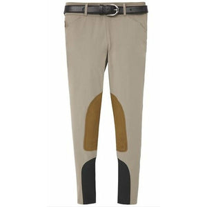 The Tailored Sportsman Ladies Mid Rise Side Zip Breech with Boot Sock