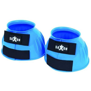 Saxon Double Tape PVC Ribbed Bell Boots CLOSEOUT - The Carousel Horse 