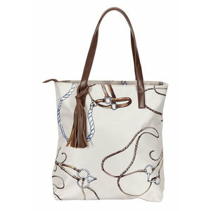 "Lila" Bridles 'n Things Tote Bag with Tassel CLOSEOUT