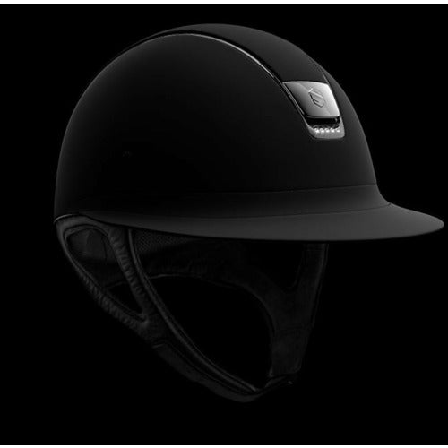 Samshield 1.0 Miss Shield Shadow Matt Swarovski 5 Stone Helmet - SHELL ONLY - CLOSEOUT