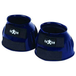 Saxon Double Tape PVC Ribbed Bell Boots CLOSEOUT - The Carousel Horse 