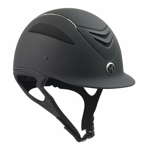 One K Defender Chrome Stripe Helmet